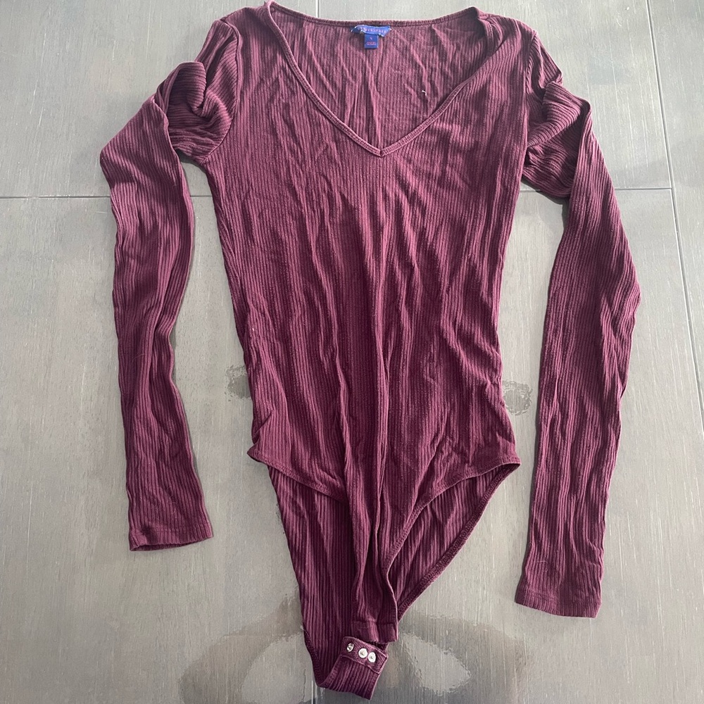 Maroon Bodysuit